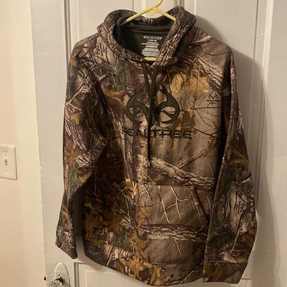 Real tree camo hoodie